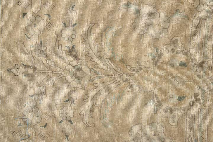 9' 8 x 12' 8 Hand Knotted Ultra Vintage Persian Wool Rug