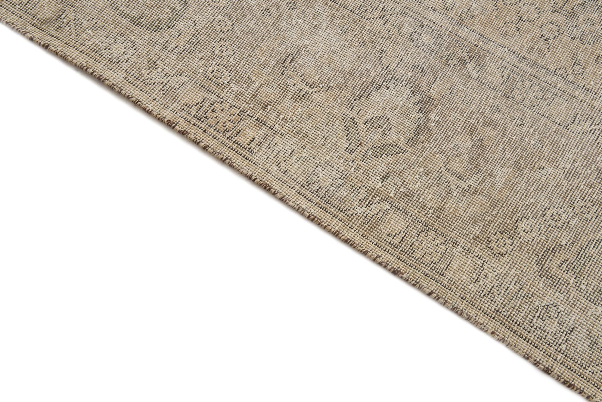 9' 9 x 13' 1 Hand Knotted Ultra Vintage Persian Wool Rug