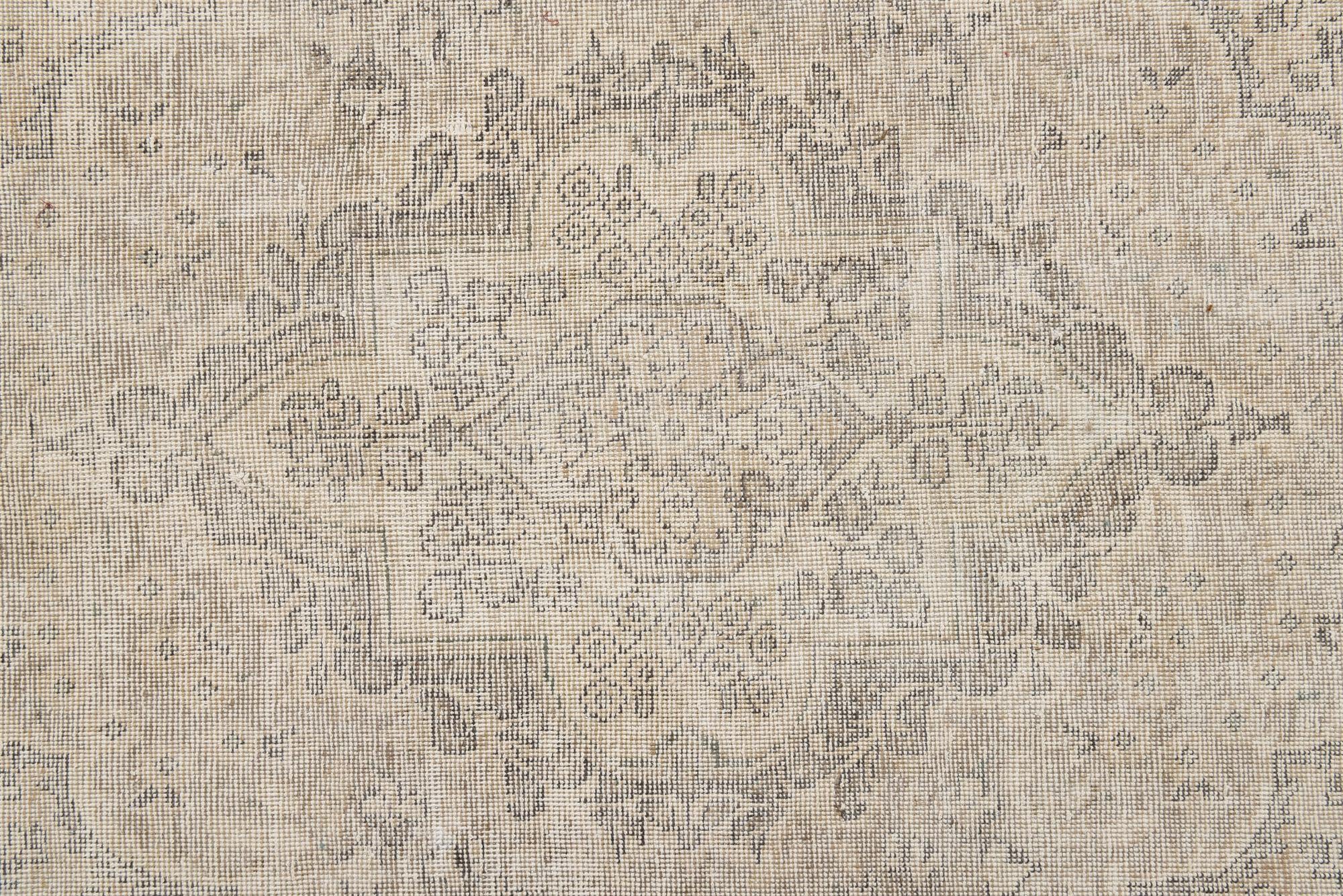 9' 9 x 13' 1 Hand Knotted Ultra Vintage Persian Wool Rug