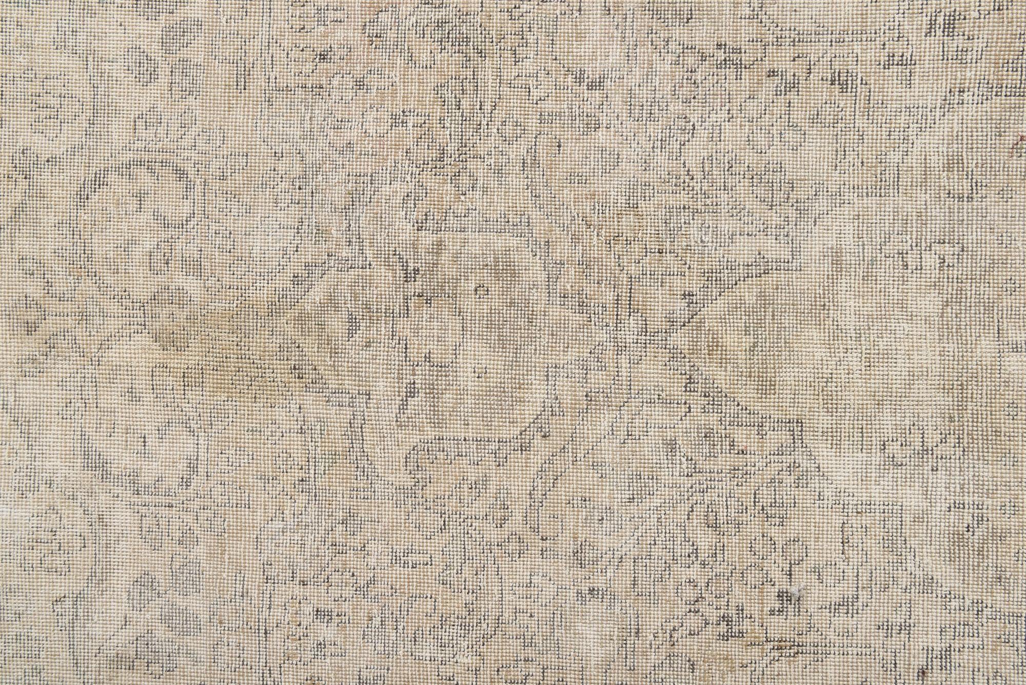 9' 9 x 13' 1 Hand Knotted Ultra Vintage Persian Wool Rug
