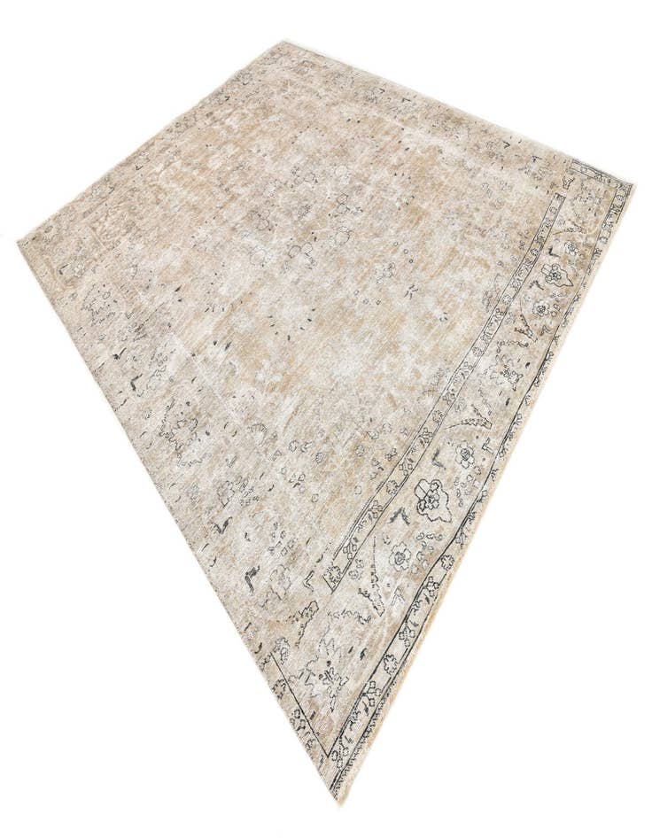 Detail image of 9' 8 x 11' 10  Hand Knotted Ultra Vintage Persian Wool Rug