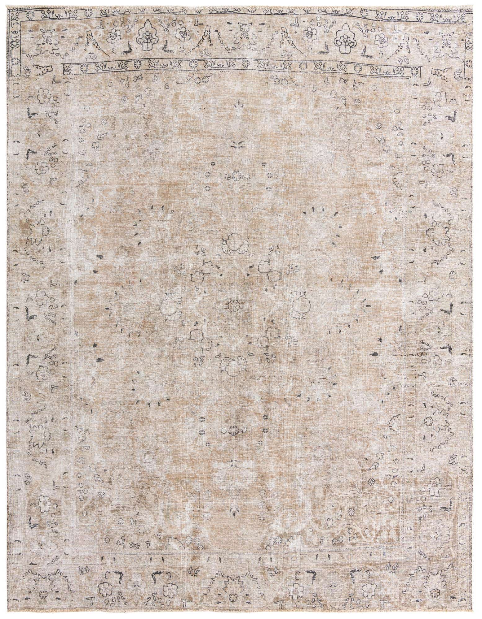 Primary image 9' 8 x 11' 10  Hand Knotted Ultra Vintage Persian Wool Rug