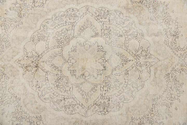 8' 11 x 12' 4 Hand Knotted Ultra Vintage Persian Wool Rug