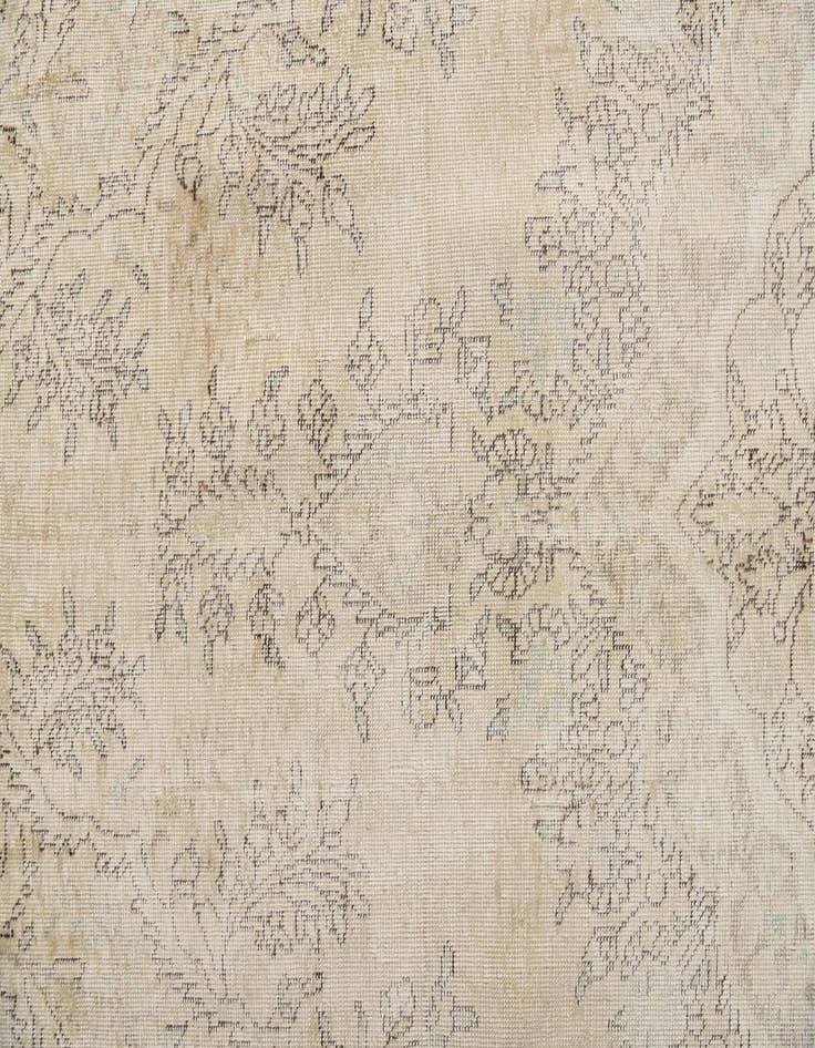 Detail image of 8' 11 x 12' 4  Hand Knotted Ultra Vintage Persian Wool Rug