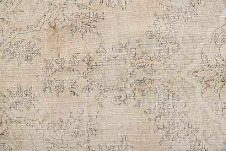 8' 11 x 12' 4 Hand Knotted Ultra Vintage Persian Wool Rug