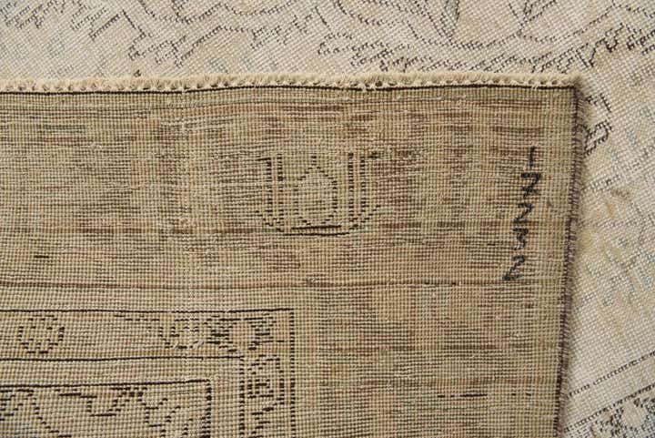 8' 11 x 12' 4 Hand Knotted Ultra Vintage Persian Wool Rug