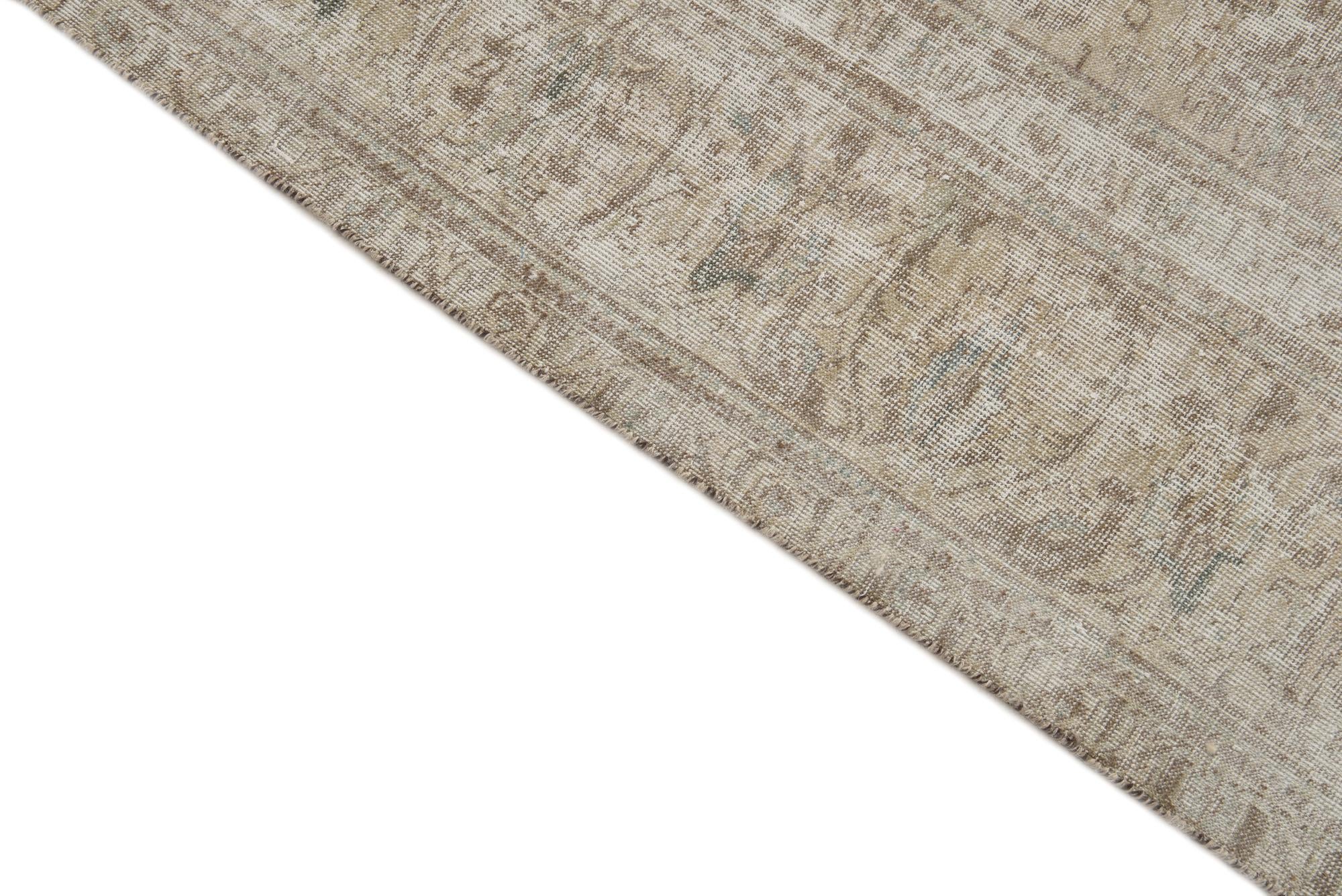 8' x 11' 2 Hand Knotted Ultra Vintage Persian Wool Rug