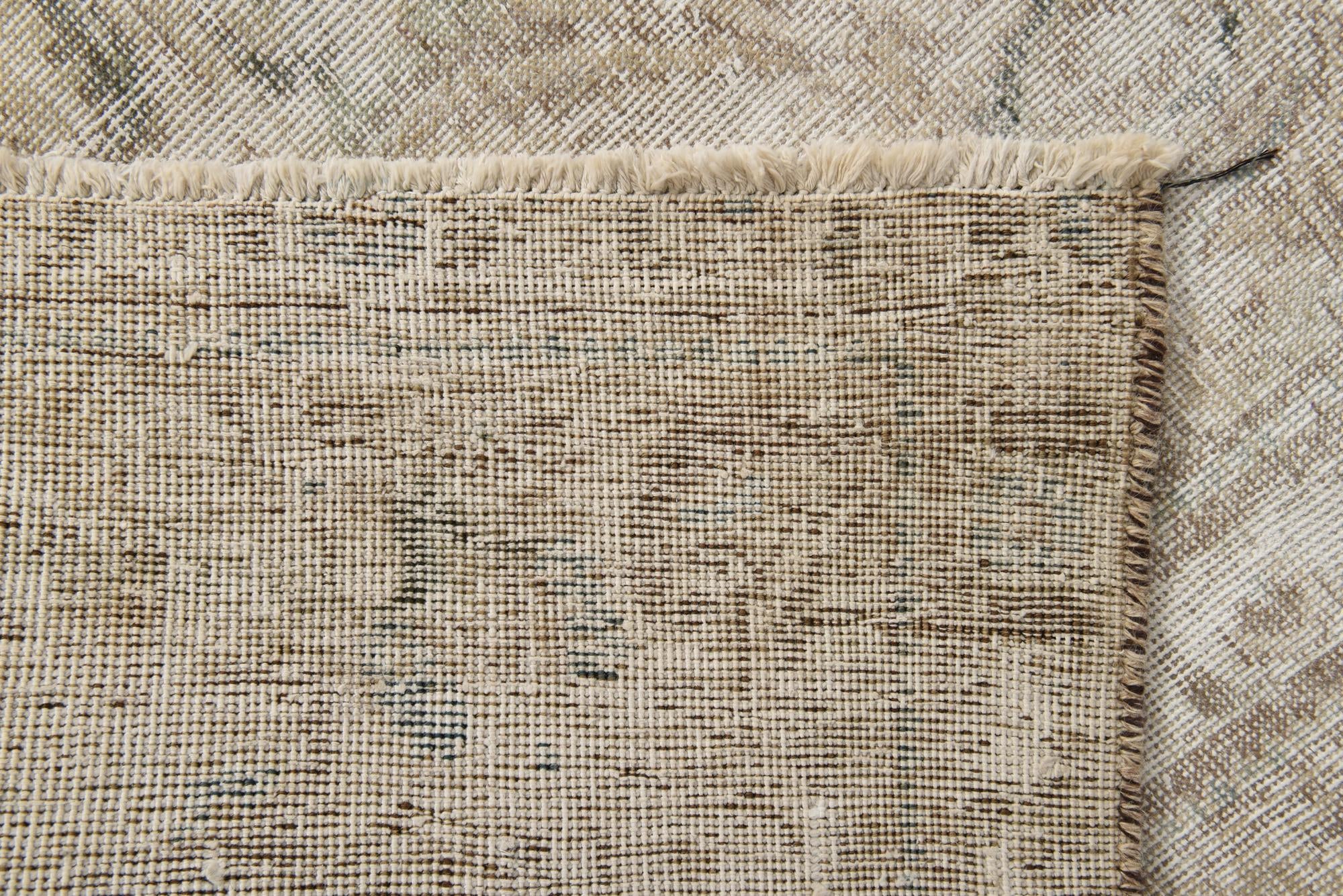 8' x 11' 2 Hand Knotted Ultra Vintage Persian Wool Rug