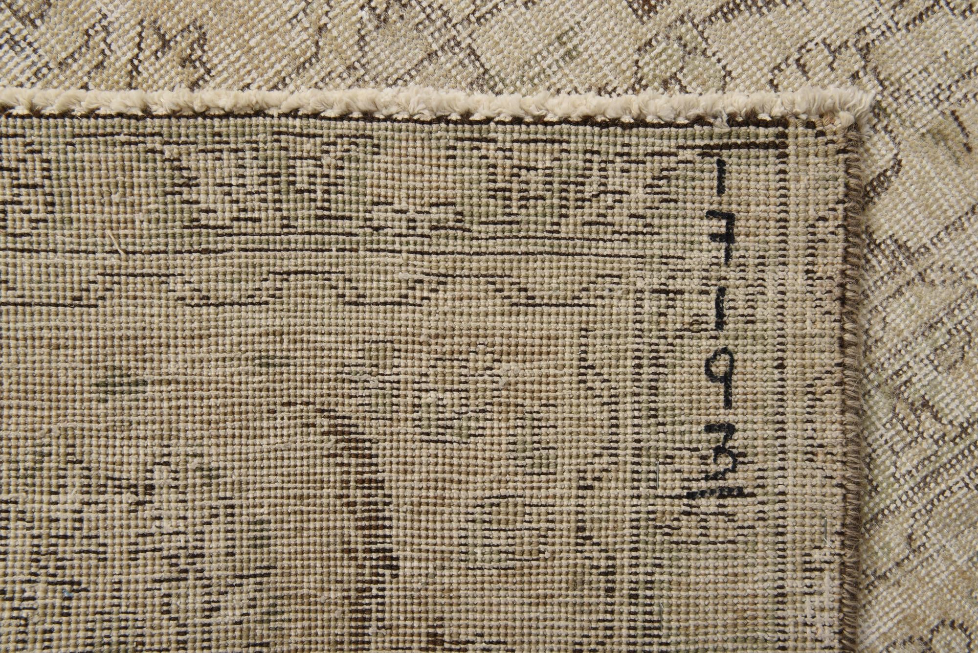 9' 8 x 12' Hand Knotted Ultra Vintage Persian Wool Rug