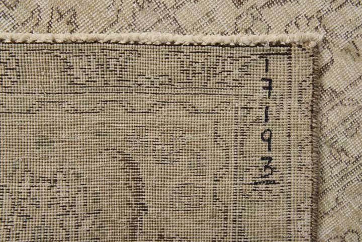 9' 8 x 12' Hand Knotted Ultra Vintage Persian Wool Rug