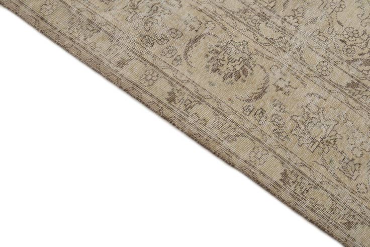 Detail image of 9' 8 x 12' Hand Knotted Ultra Vintage Persian Wool Rug