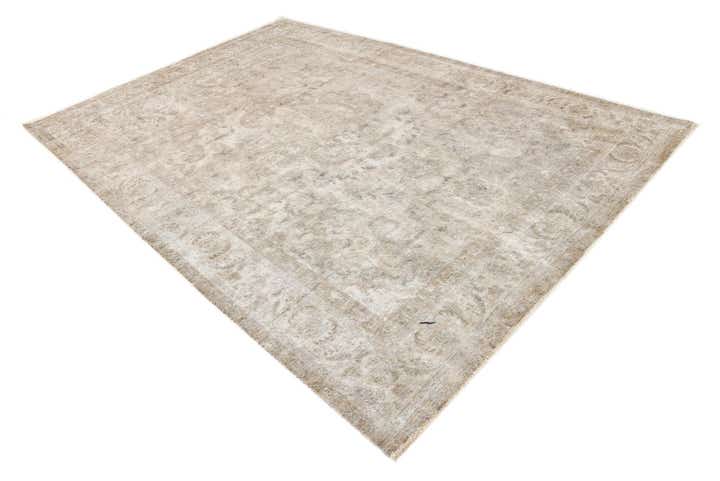 230cm x 335cm Handgeknoopt Ultra Vintage Perzisch Wol Vloerkleed
