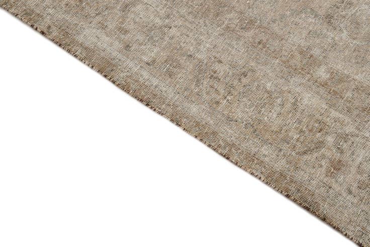 Detailfoto van 230cm x 335cm Handgeknoopt Ultra Vintage Perzisch Wol Vloerkleed