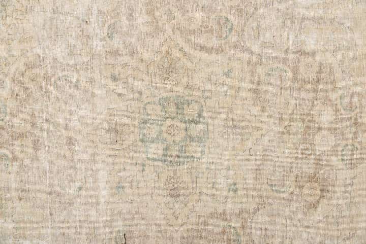 8' 10 x 11' 11 Hand Knotted Ultra Vintage Persian Wool Rug