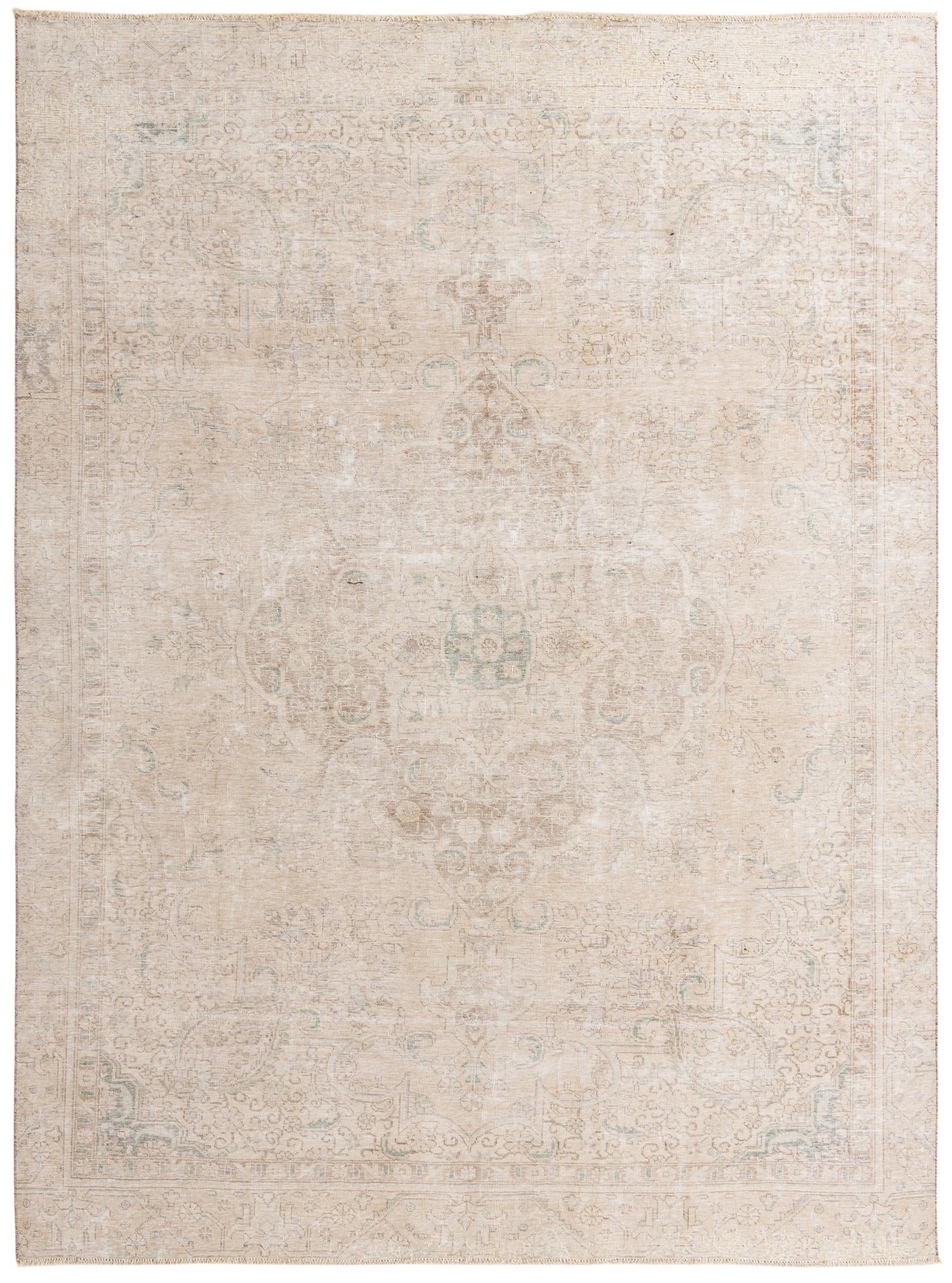 8' 10 x 11' 11 Hand Knotted Ultra Vintage Persian Wool Rug