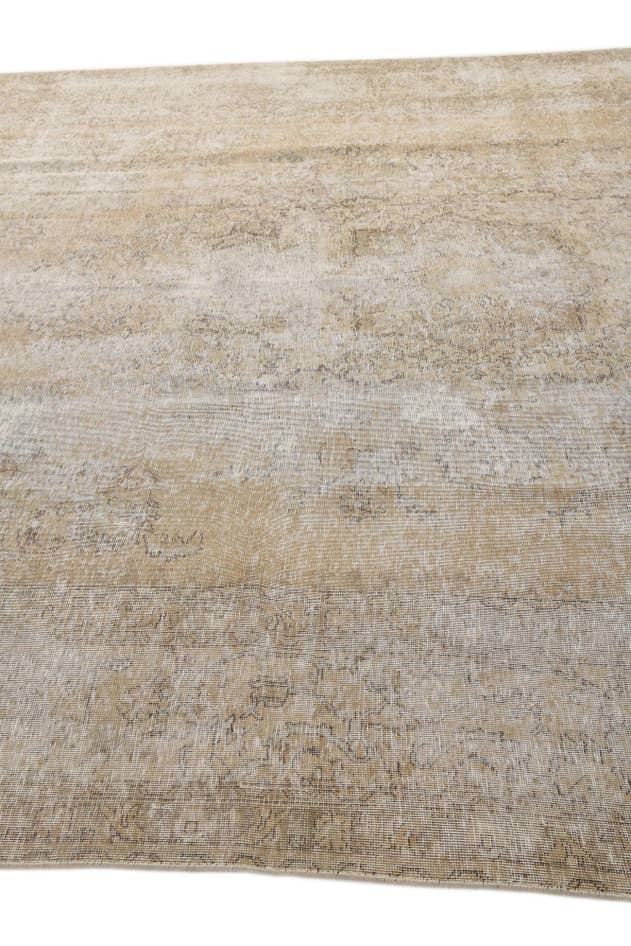 Detail image of 9' 9 x 12' 4 Hand Knotted Ultra Vintage Persian Wool Rug