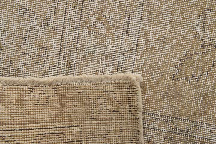 9' 9 x 12' 4 Hand Knotted Ultra Vintage Persian Wool Rug