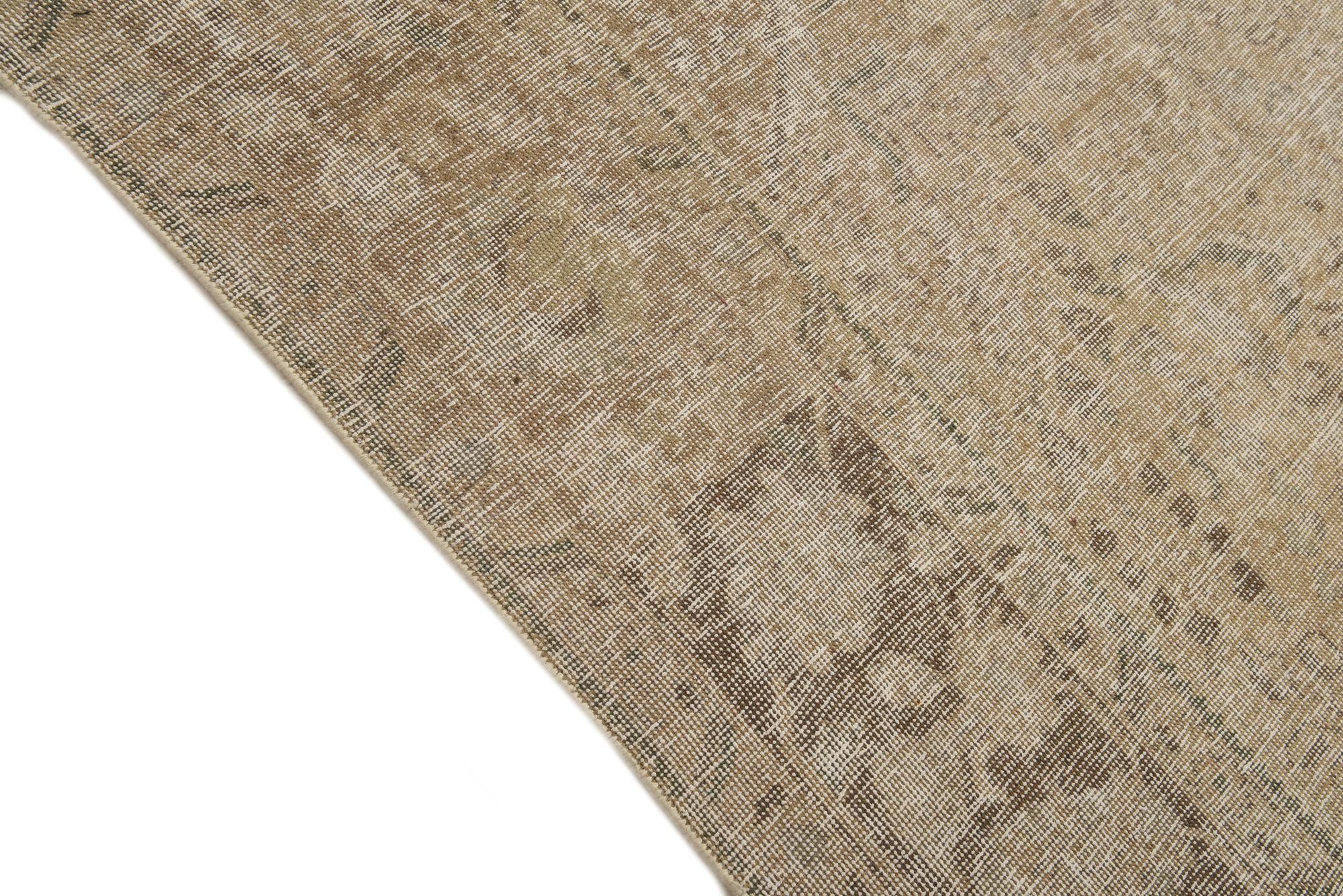 9' 6 x 12' 3 Hand Knotted Ultra Vintage Persian Wool Rug