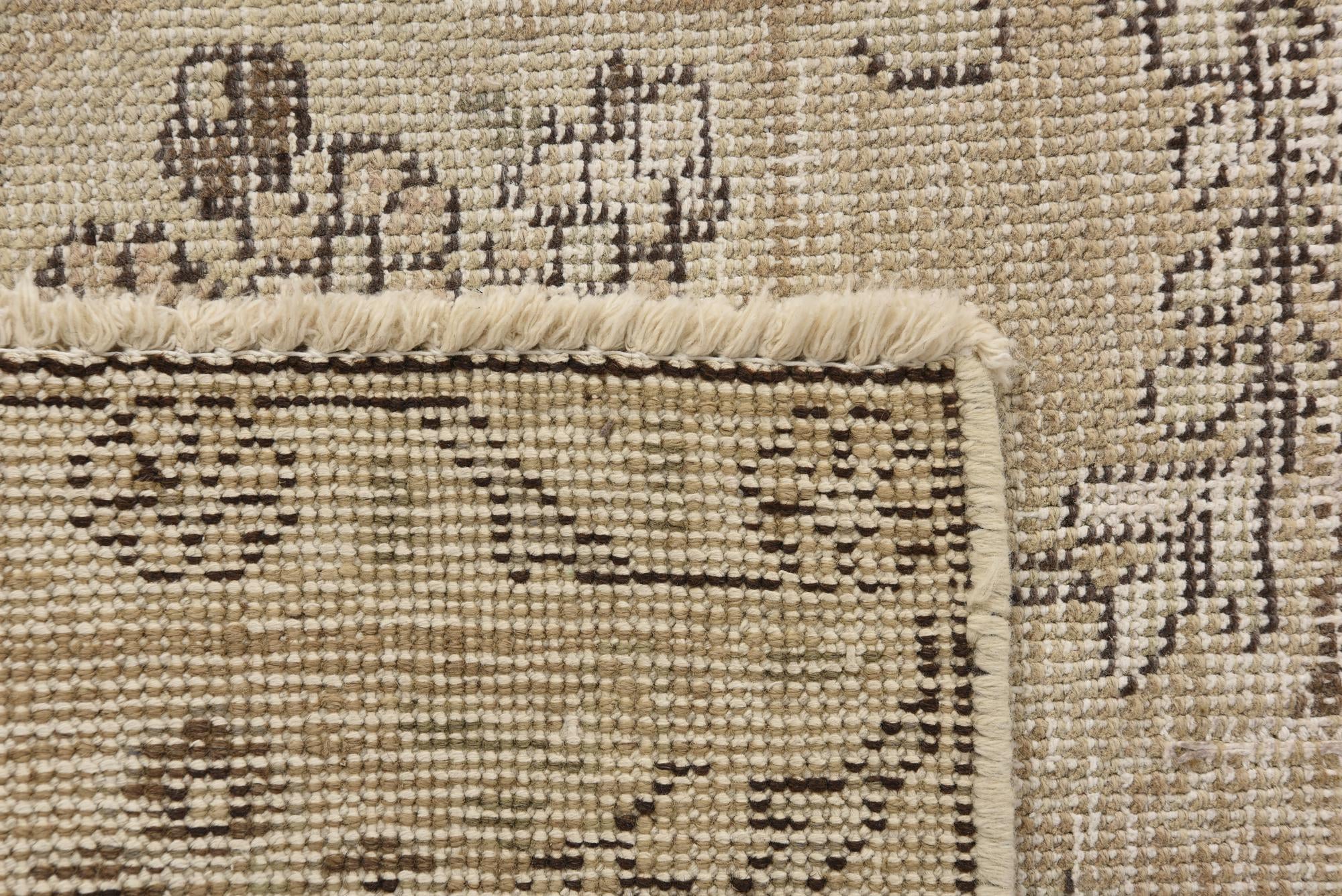 6' 7 x 9' 2 Hand Knotted Ultra Vintage Persian Wool Rug