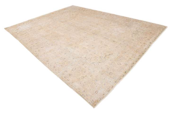 9' 3 x 12' 7 Hand Knotted Ultra Vintage Persian Wool Rug