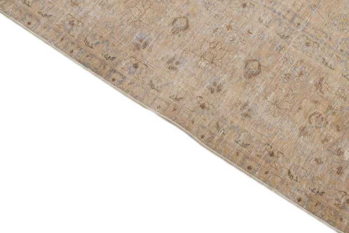9' 3 x 12' 7 Hand Knotted Ultra Vintage Persian Wool Rug