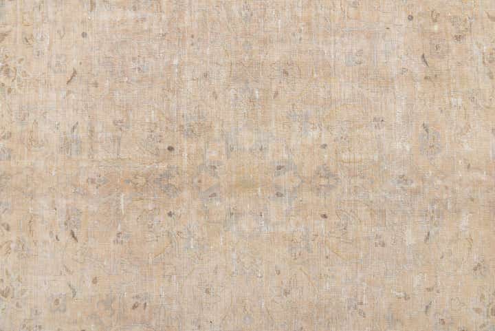 9' 3 x 12' 7 Hand Knotted Ultra Vintage Persian Wool Rug