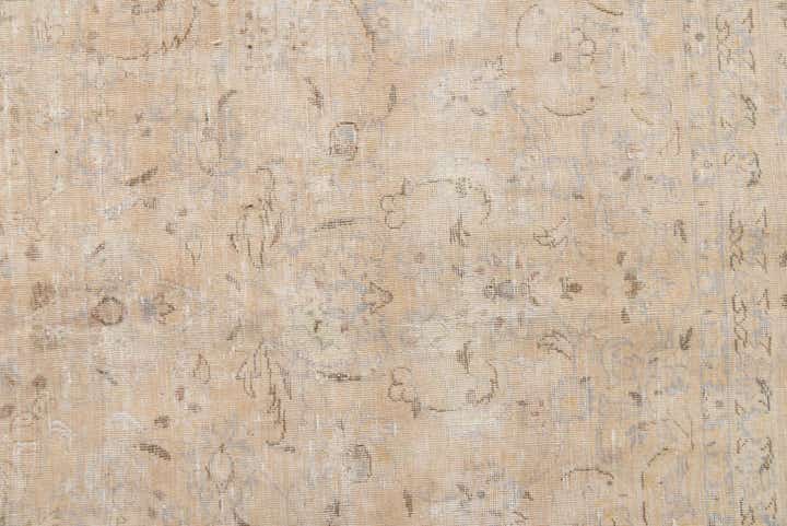 9' 3 x 12' 7 Hand Knotted Ultra Vintage Persian Wool Rug