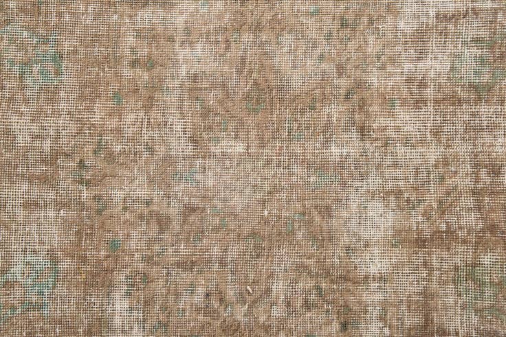 Detail image of 9' 5 x 13' Hand Knotted Ultra Vintage Persian Wool Rug