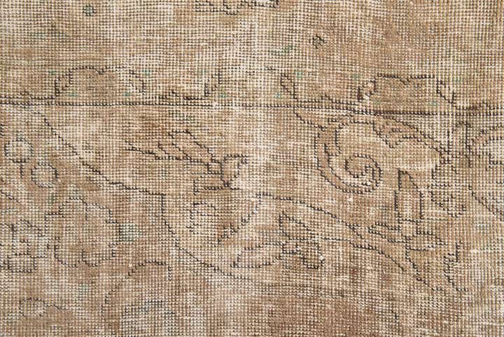 9' 5 x 13' Hand Knotted Ultra Vintage Persian Wool Rug