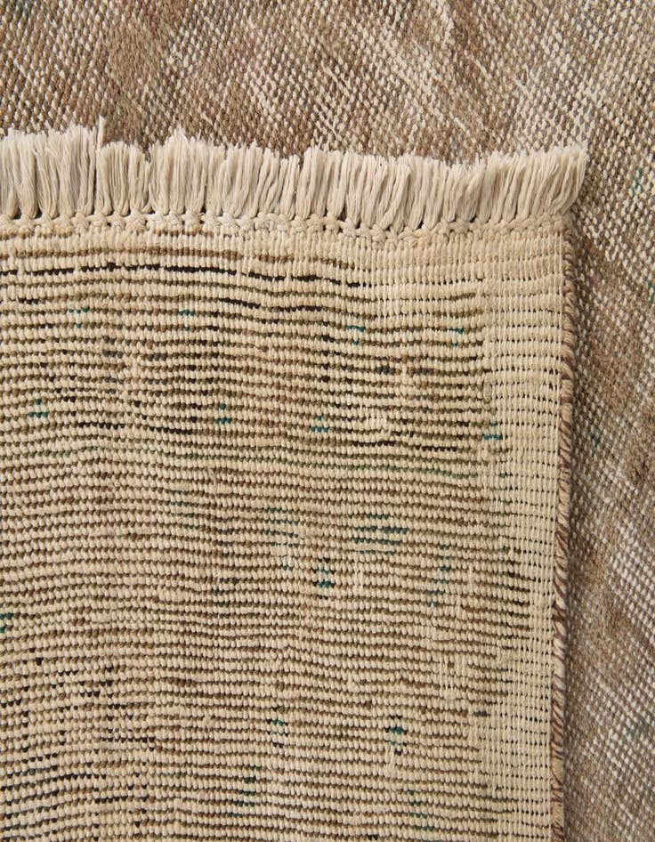 Detail image of 9' 5 x 13'  Hand Knotted Ultra Vintage Persian Wool Rug