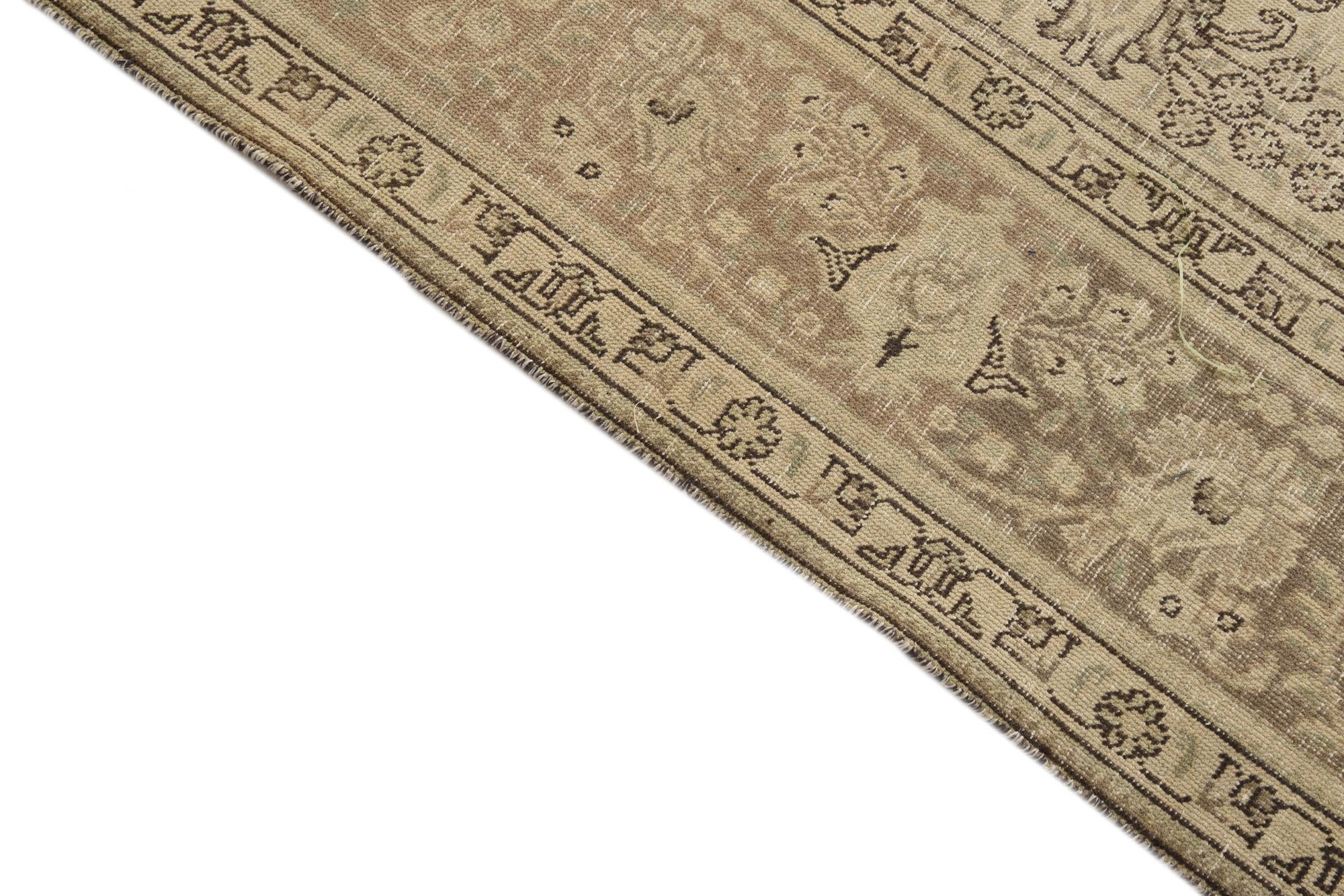 8' x 11' 2 Hand Knotted Ultra Vintage Persian Wool Rug