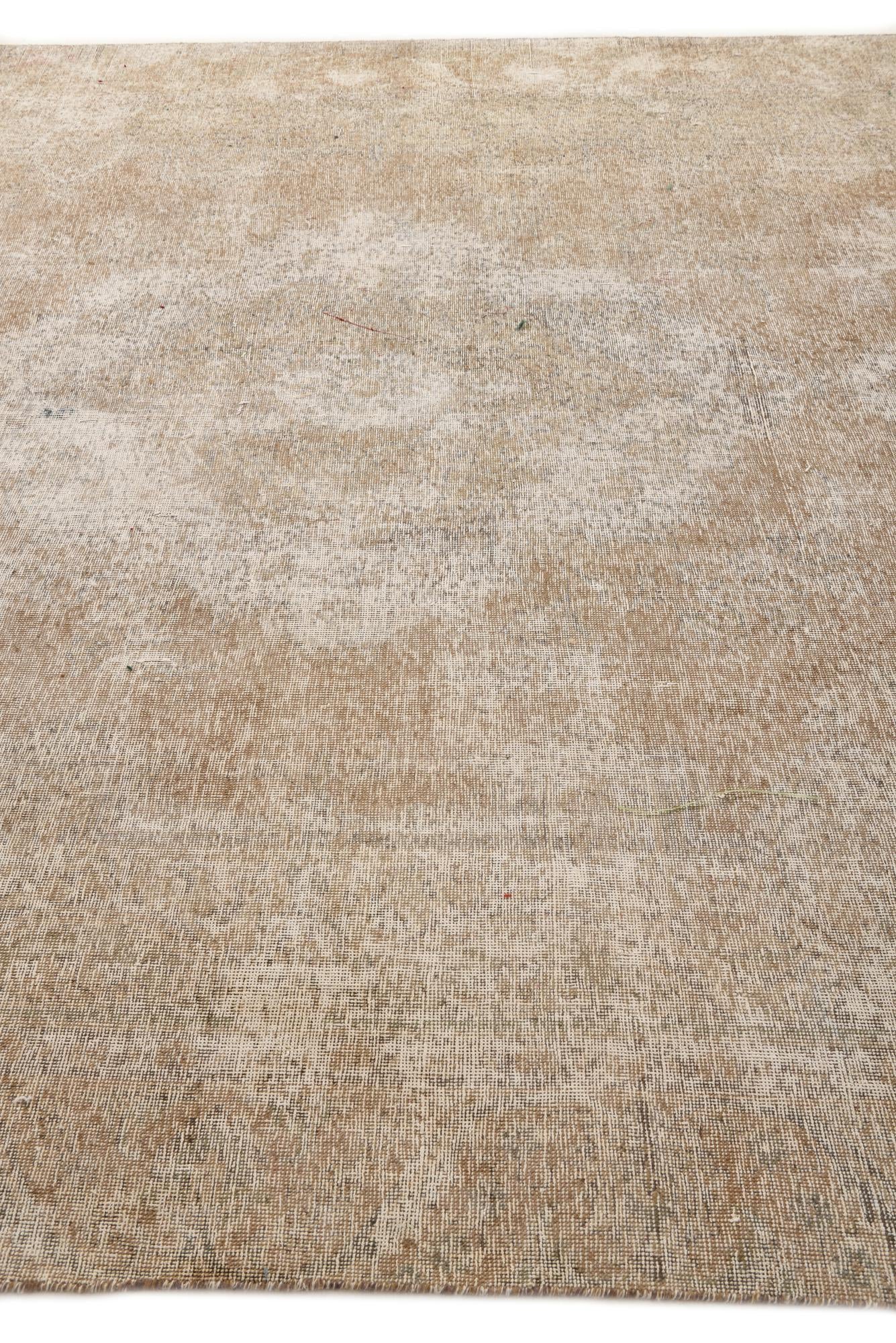 9' 2 x 12' 9 Hand Knotted Ultra Vintage Persian Wool Rug