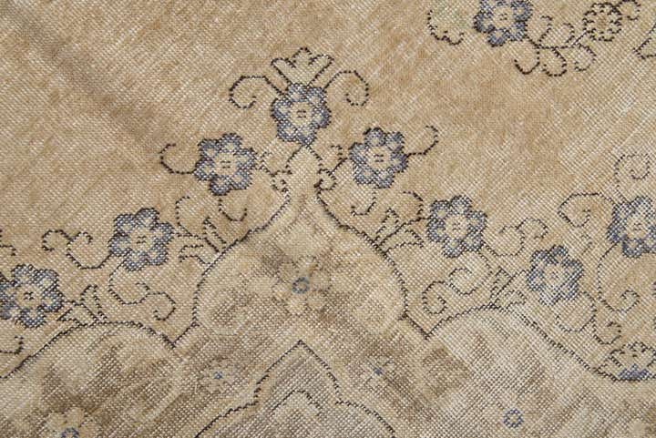 9' 7 x 12' 10 Hand Knotted Ultra Vintage Persian Wool Rug