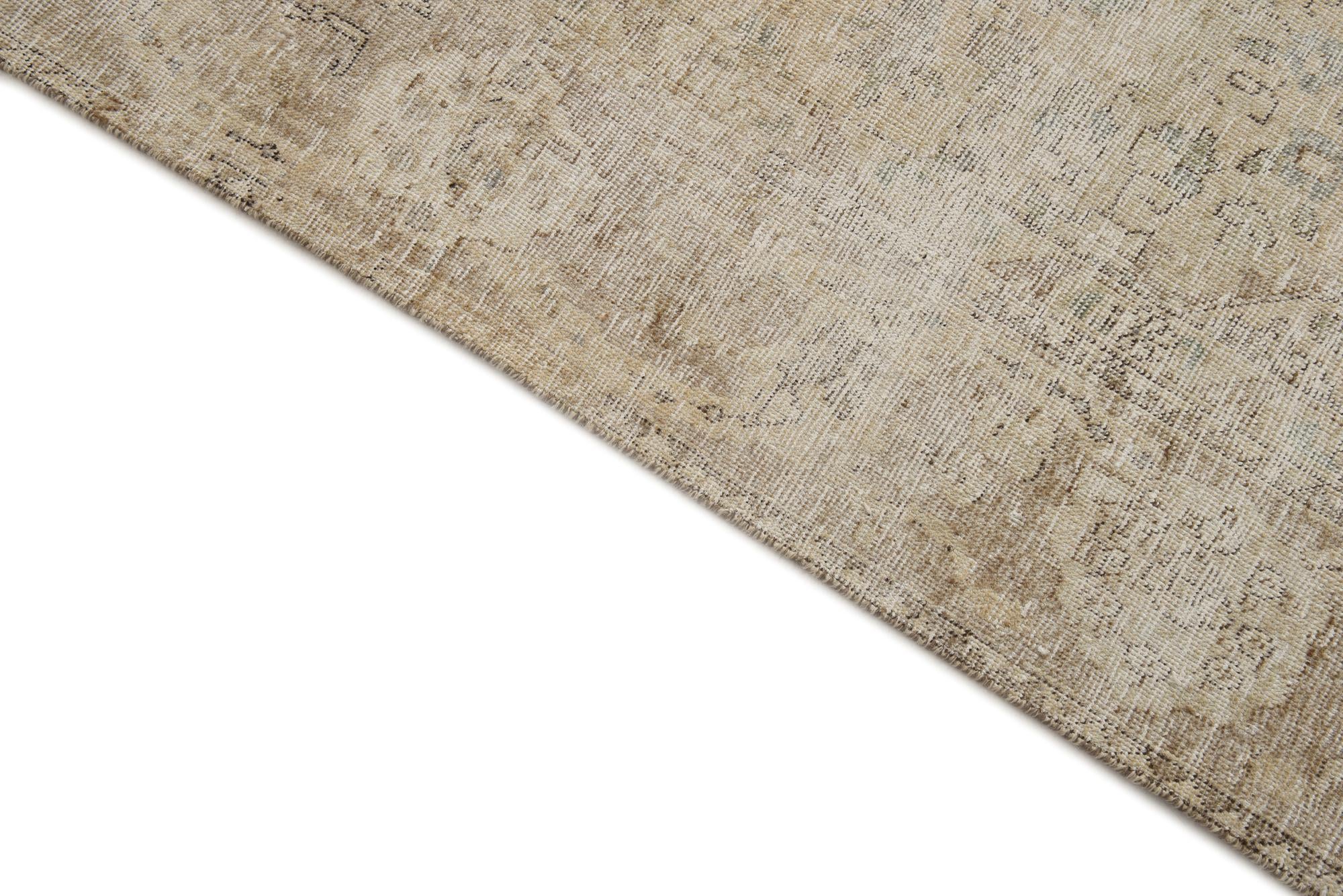 9' 2 x 12' 4 Hand Knotted Ultra Vintage Persian Wool Rug