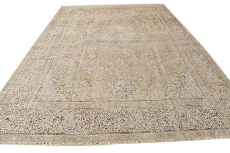 Detailansicht von 290cm x 385cm Handgeknüpft Ultra Vintage Persisch Wolle Teppich