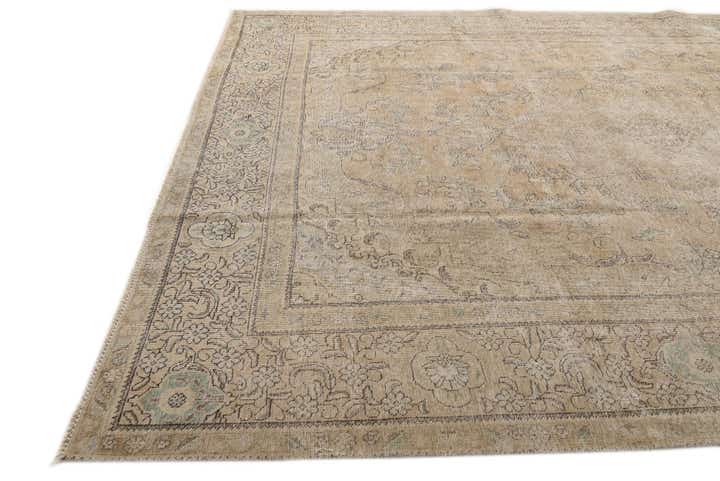 290cm x 385cm Handgeknüpft Ultra Vintage Persisch Wolle Teppich