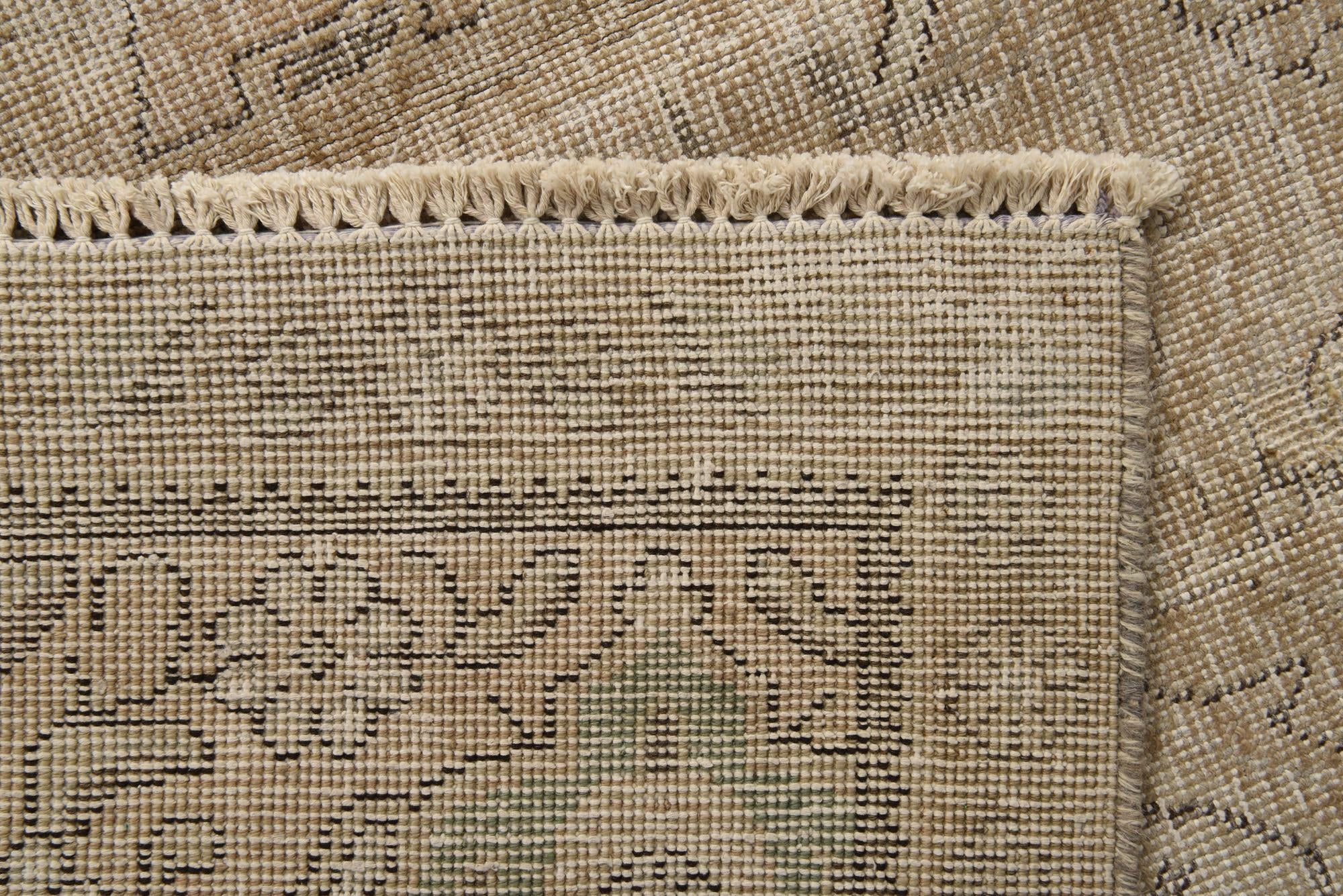 9' 7 x 12' 8 Hand Knotted Ultra Vintage Persian Wool Rug