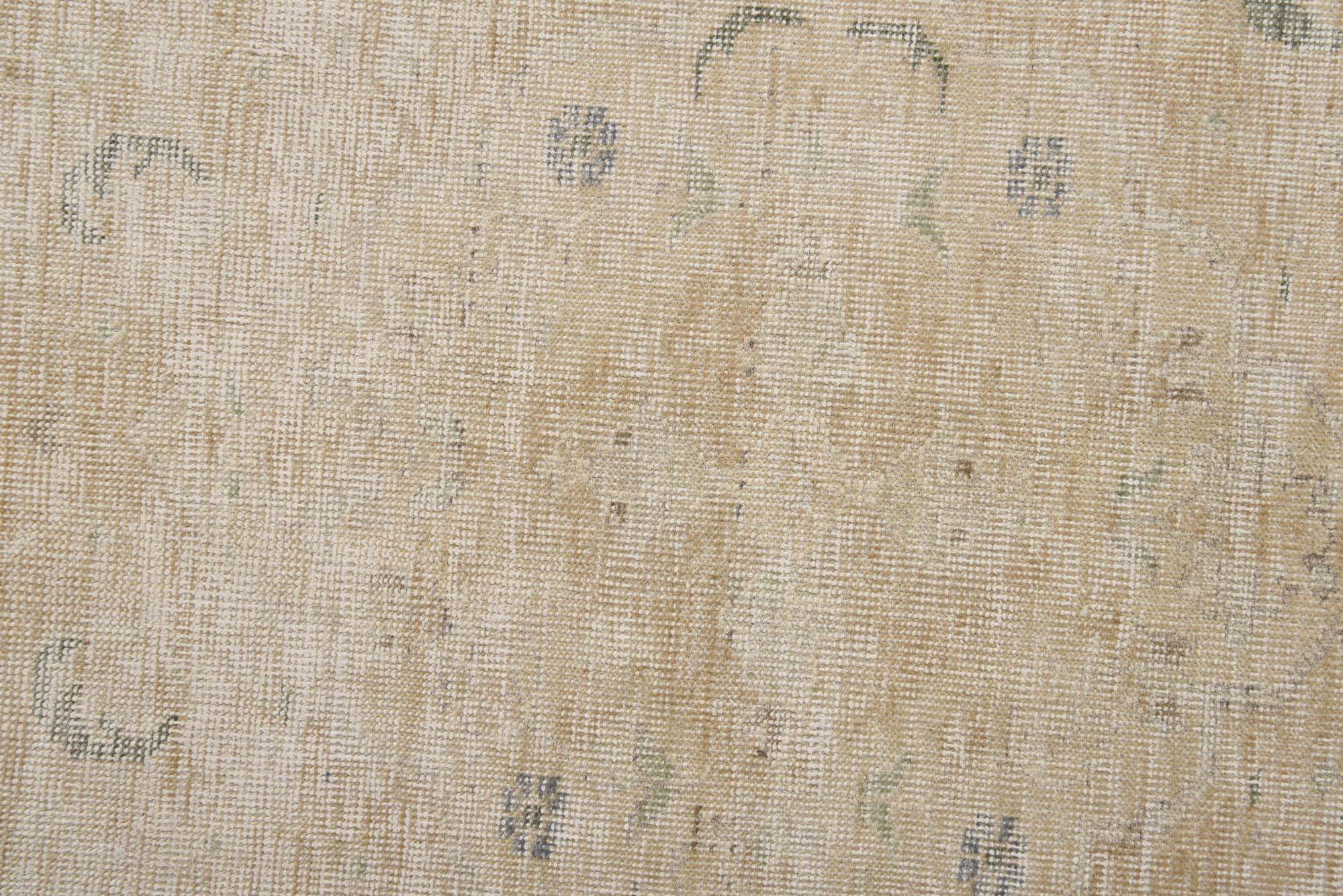 9' 7 x 12' 3 Hand Knotted Ultra Vintage Persian Wool Rug