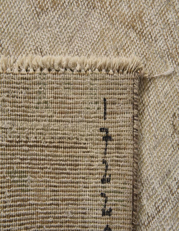 Detail image of 9' 7 x 12' 3  Hand Knotted Ultra Vintage Persian Wool Rug