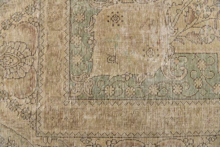 9' 4 x 12' 7 Hand Knotted Ultra Vintage Persian Wool Rug