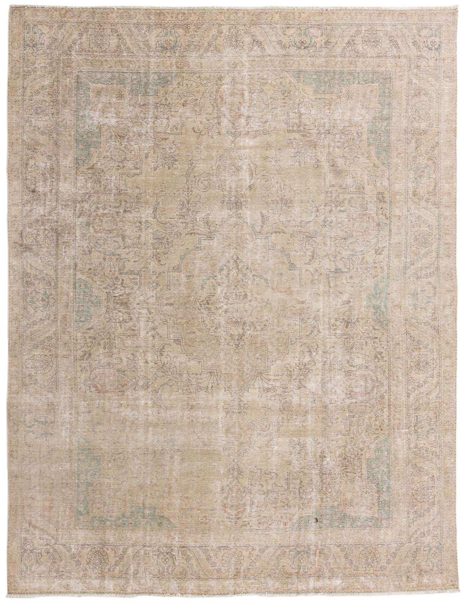 Primary image 9' 4 x 12' 7  Hand Knotted Ultra Vintage Persian Wool Rug