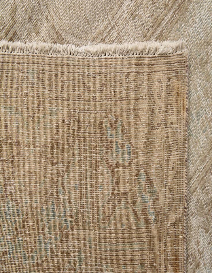 Detail image of 9' 3 x 10' 5  Hand Knotted Ultra Vintage Persian Wool Rug