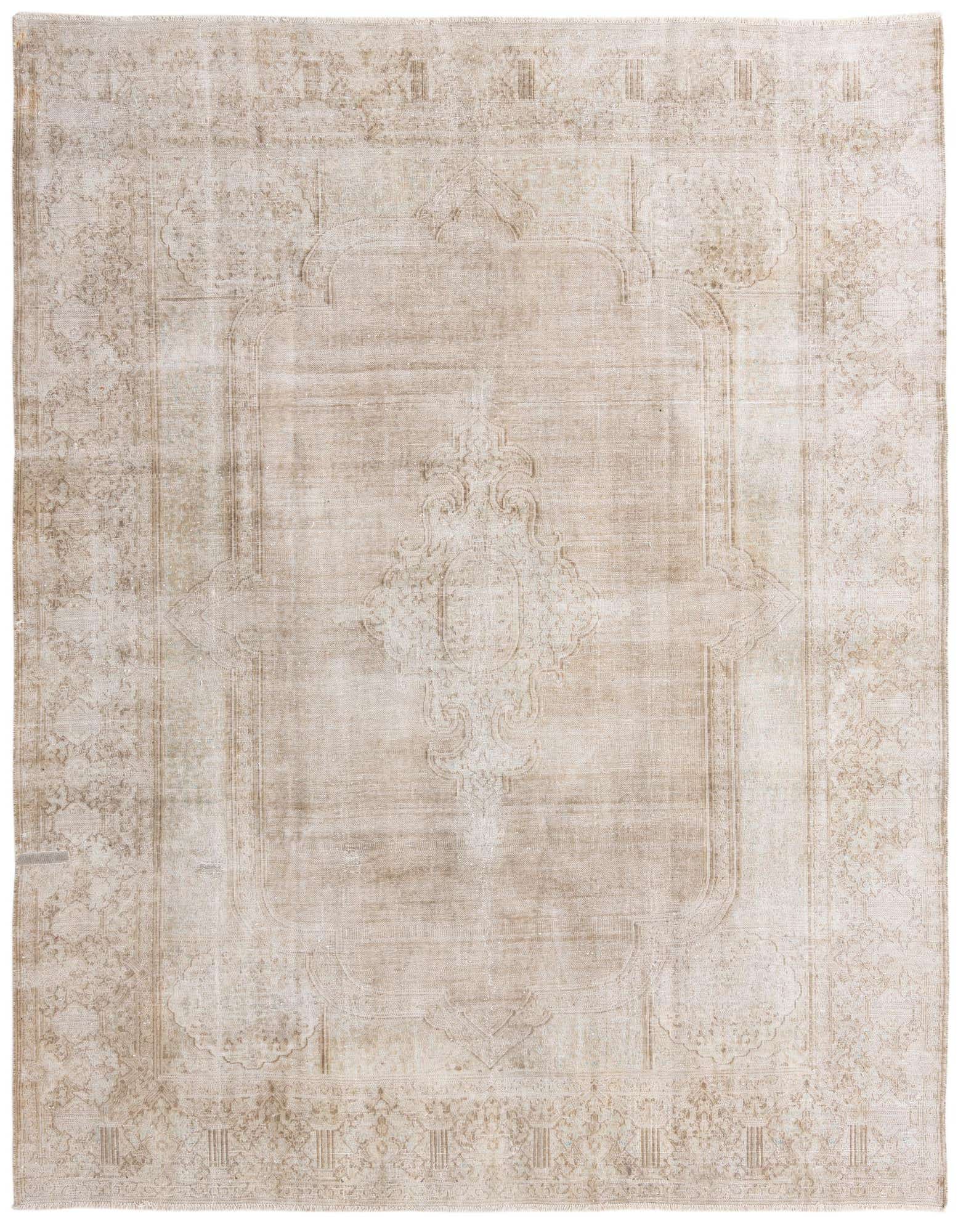 Primary image 9' 3 x 10' 5  Hand Knotted Ultra Vintage Persian Wool Rug