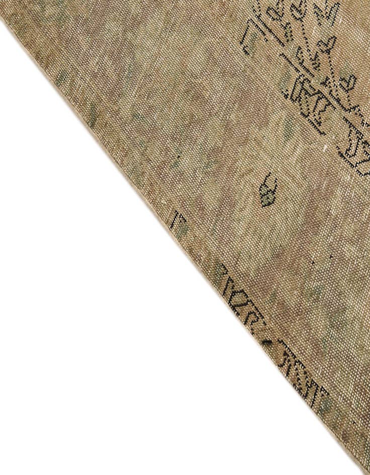 Detail image of 9' 6 x 12' 6  Hand Knotted Ultra Vintage Persian Wool Rug