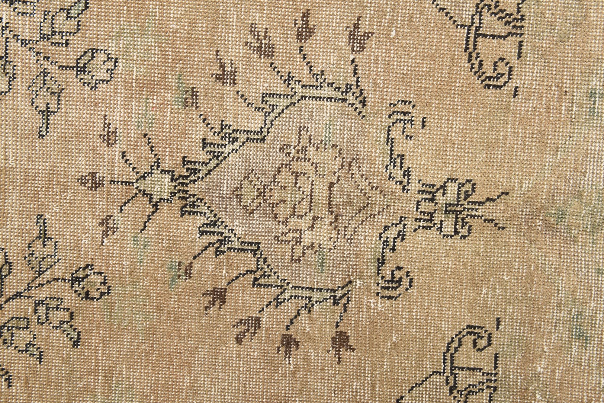 9' 6 x 12' 6 Hand Knotted Ultra Vintage Persian Wool Rug