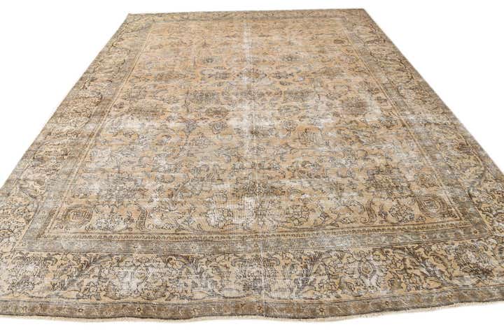 295cm x 380cm Handgeknüpft Ultra Vintage Persisch Wolle Teppich