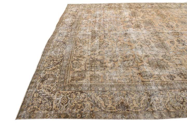 295cm x 380cm Handgeknüpft Ultra Vintage Persisch Wolle Teppich