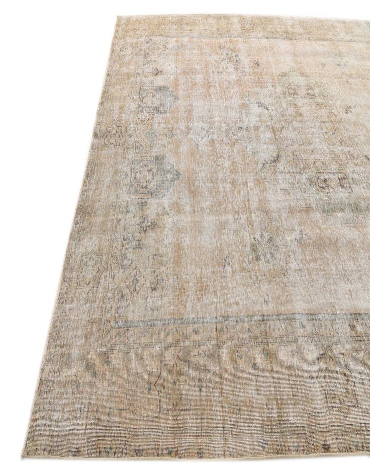 Detail image of 10' x 12' 8  Hand Knotted Ultra Vintage Persian Wool Rug