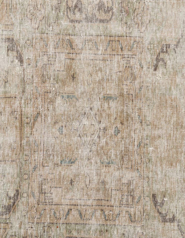 Detail image of 10' x 12' 8  Hand Knotted Ultra Vintage Persian Wool Rug