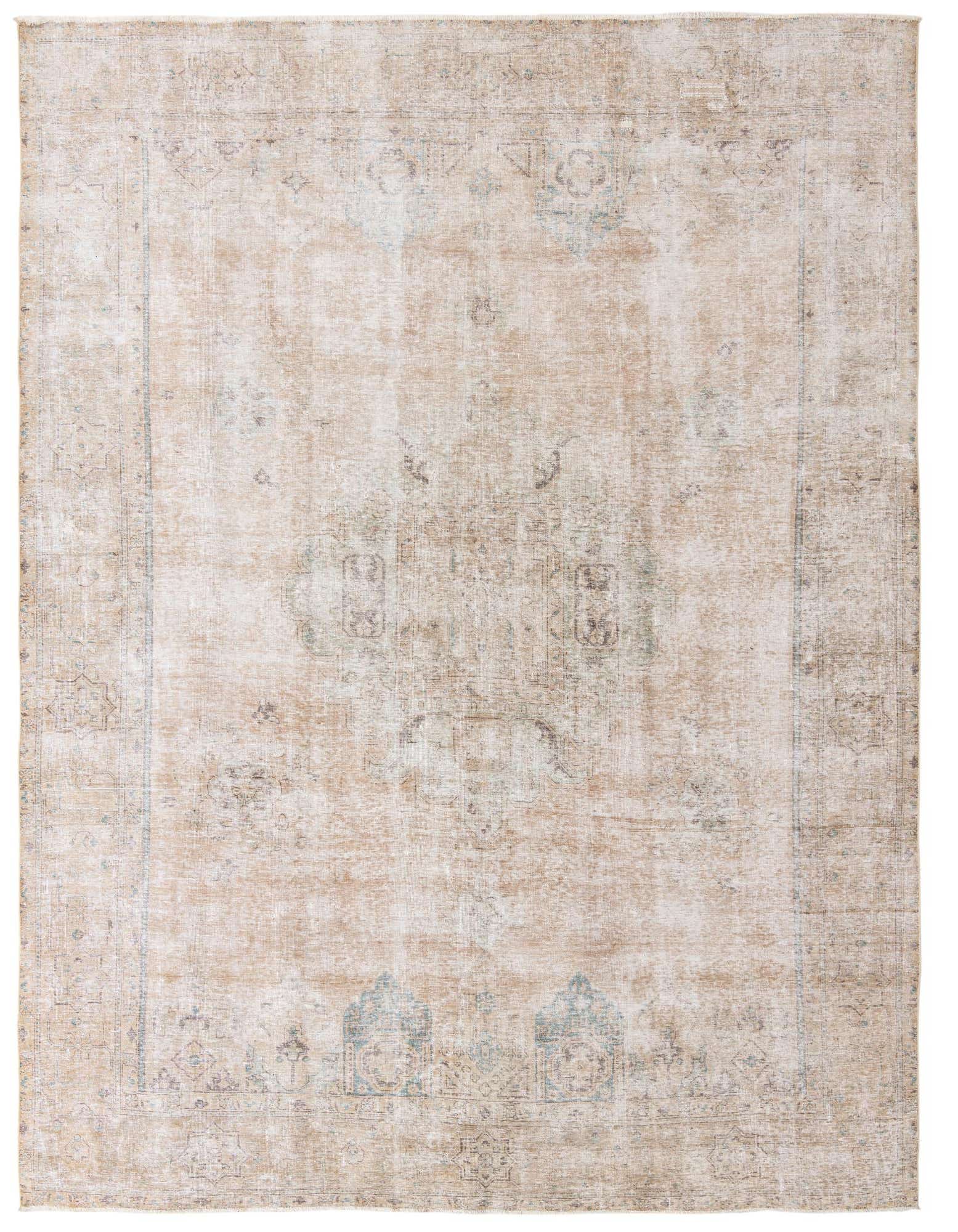 Primary image 10' x 12' 8  Hand Knotted Ultra Vintage Persian Wool Rug